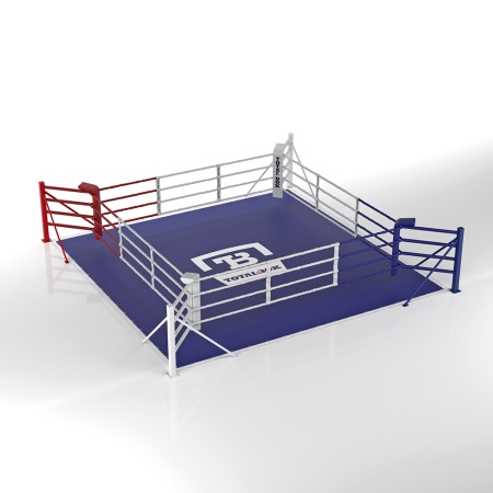 Купить Ринг боксерский напольный Totalbox на упорах 6х6м в Высоковске 