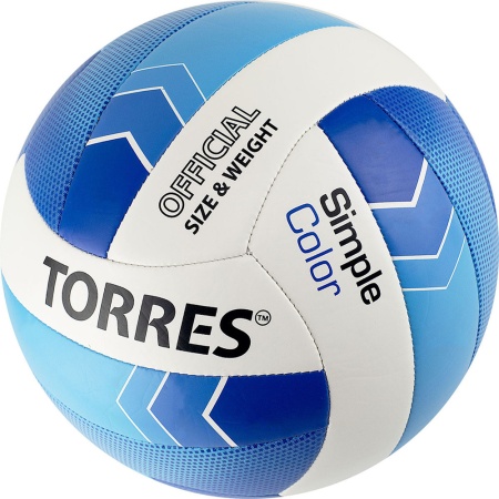 Купить Мяч волейбольный Torres Simple Color любительский р.5 в Высоковске 